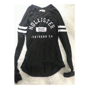 HOLLISTER BLACK LONG SLEEVE